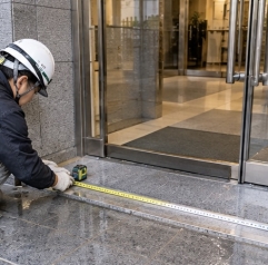 千葉市の浸水対策・止水板設置工事